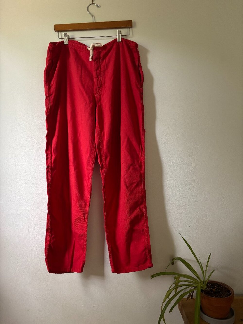 Imogene And Willie Pants Adult Sz M Poppy Drawstring The Lounge Pant